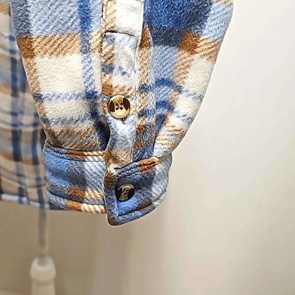 Sage Jackets & Coats Sage Collective Balance Energy Flow Shacket